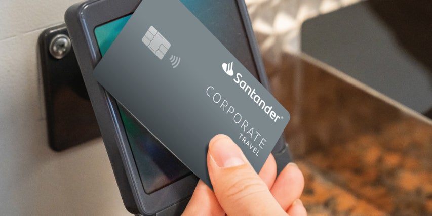 Santander travel and entertainment credit card image