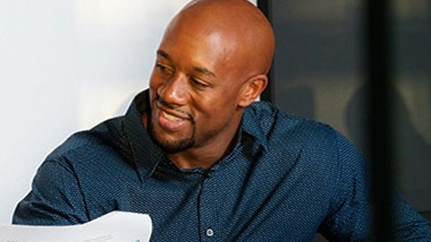 man smiling