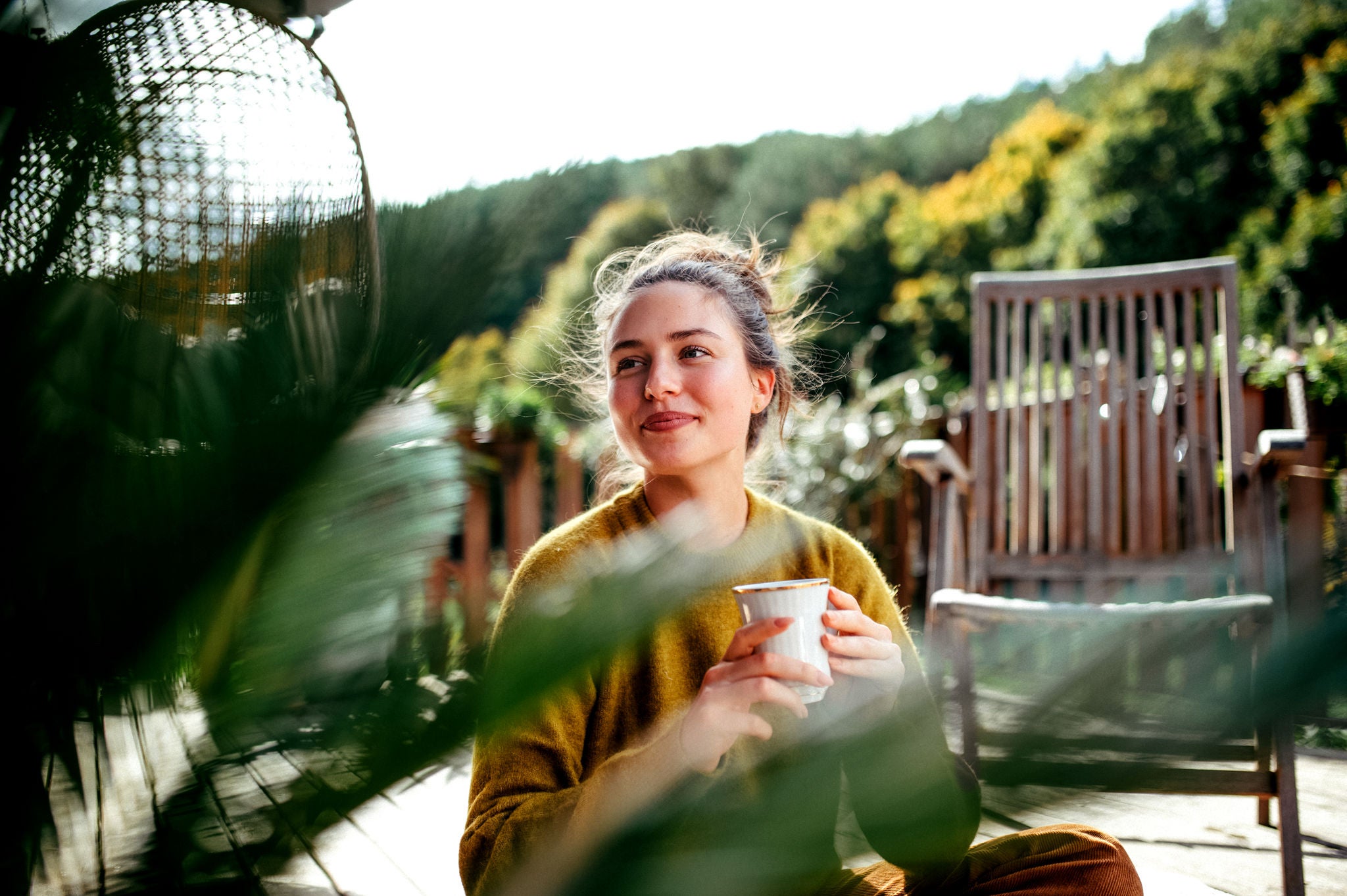Morgenkaffee in entspannter Atmosphäre