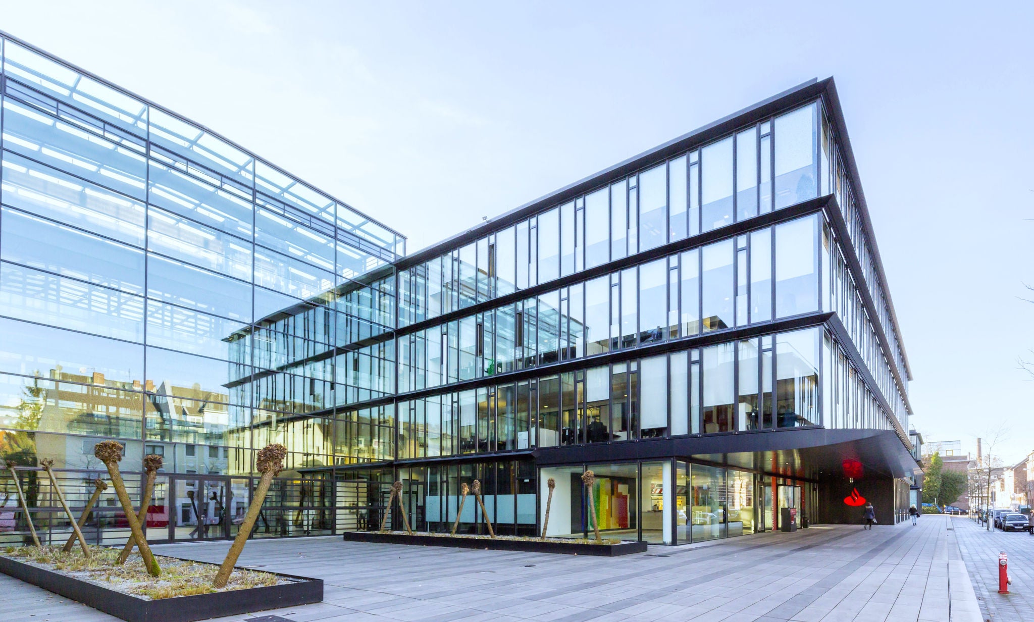 Santander Gebäude Außenansicht